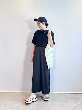 市川(ichikawa)さん(レディース・158cm)の夏コーディネート