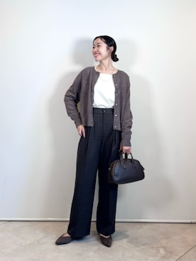 市川(ichikawa)さん(レディース・158cm)の冬コーディネート