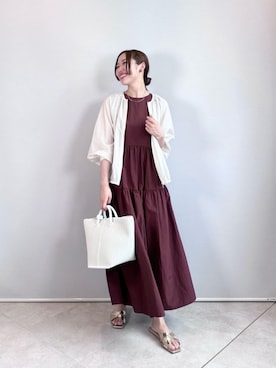 「ブルべ夏」｜市川（ichikawa）さん（レディース・158cm）の夏コーディネート