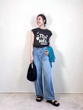 市川（ichikawa）さん（レディース・158cm）の夏コーディネート