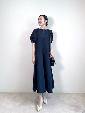 「ビジネス」｜「アイテム（ワンピース/ドレス）」を使った、市川（ichikawa）さん（レディース・158cm）の夏コーディネート