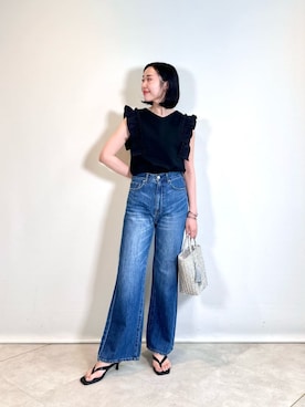 市川(ichikawa)さん(レディース・158cm)の夏コーディネート