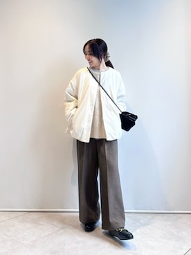 市川（ichikawa）さん（レディース・158cm）の冬コーディネート