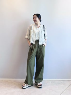 市川(ichikawa)さん(レディース・158cm)の夏コーディネート