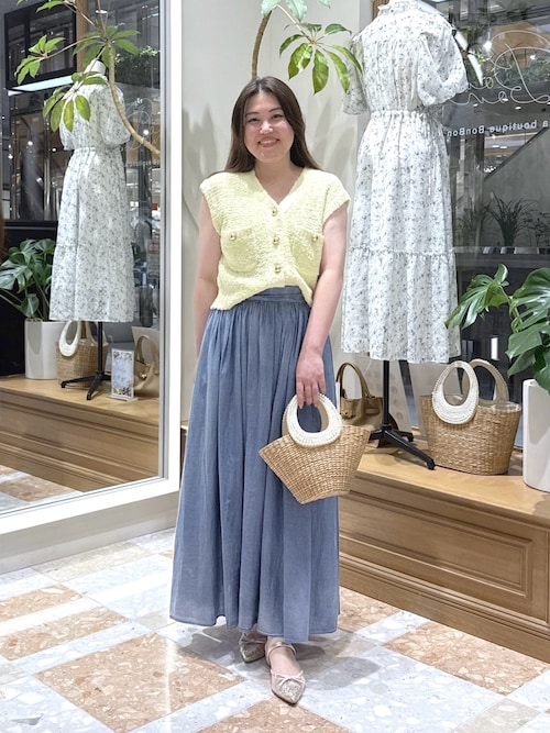 La Boutique BonBon ロングスカート La boutique Bonbon（ラブティックボンボン） スカート 「高身長・低