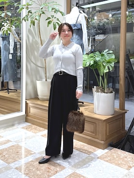 「ハンサムコーデ」｜takumaさん（レディース・160cm）の秋コーディネート