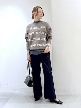 「ウエストゴム」｜by_oyamaさん（レディース・169cm）の秋コーディネート