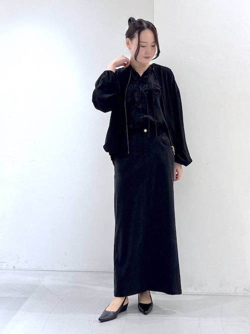 BARNYARDSTORM / ダブルクロスブルゾン サイズ0　ブラック BARNYARDSTORM｜ダブルクロスブルゾン | Rakuten Fashion(楽天