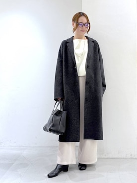 「Beau're（ヴュレ）のアイテム」を使った、by_oyamaさん（レディース・169cm）の冬コーディネート