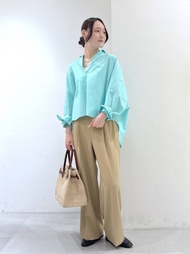 「COTTO（コトゥー）のアイテム」を使った、by_oyamaさん（レディース・169cm）の春コーディネート