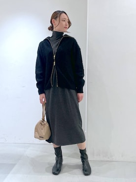 by_oyamaさん(レディース・169cm)の冬コーディネート