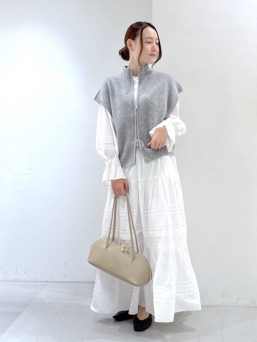 BARNYARDSTORM / 畦編みZIPベスト BARNYARDSTORM / 畦編みZIPベスト（ベスト）｜BARNYARDSTORM（バン