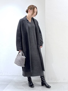 「おでかけ」｜「アイテム（チェスターコート）」を使った、by_oyamaさん（レディース・169cm）の秋コーディネート