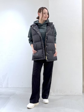 「アイテム（チノパンツ）」を使った、by_oyamaさん（レディース・169cm）の秋コーディネート