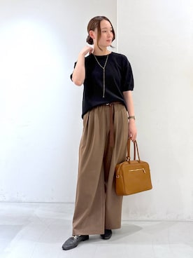 「SOAC（ソーク）のアイテム」を使った、by_oyamaさん（レディース・169cm）の秋コーディネート