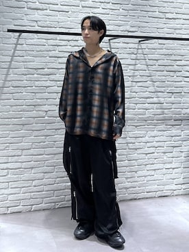 「HARE（ハレ）のアイテム（パンツ）」を使った、madosato0117さん（メンズ・170cm）の秋コーディネート