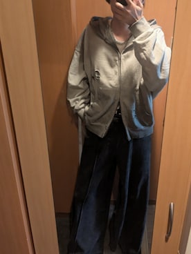 「アイテム（スウェットパンツ）」を使った、so-taさん（メンズ・175cm）の秋コーディネート
