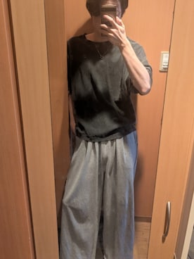 「アイテム（スウェットパンツ）」を使った、so-taさん（メンズ・175cm）の秋コーディネート