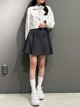 「dazzlin（ダズリン）のアイテム」を使った、nanamiさん（レディース・158cm）の冬コーディネート