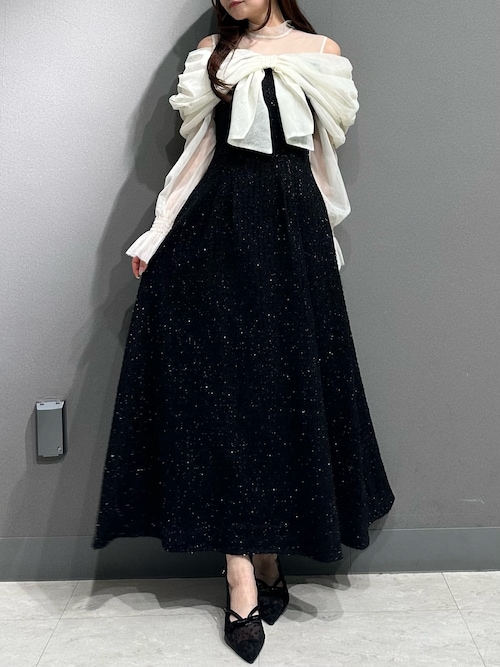 セール】ビッグリボンドレス（ドレス）｜dazzlin（ダズリン）の