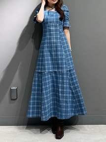 再生産分】2WAYスイッチングステッチワンピース｜ダズリン（dazzlin