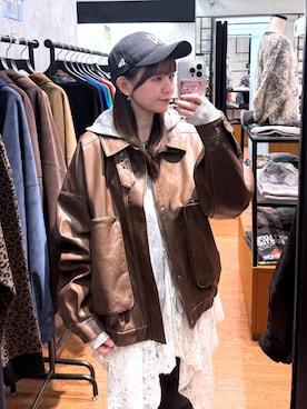 「アイテム（チュニック）」を使った、Namiさん（レディース・158cm・20代）の秋コーディネート