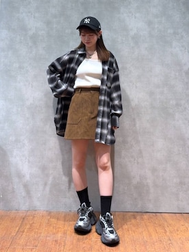 「PAGEBOY（ページボーイ）のアイテム」を使った、Namiさん（レディース・158cm）の夏コーディネート