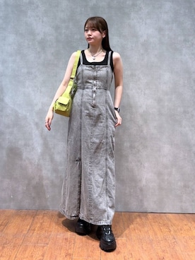 「PAGEBOY」｜「アイテム（ワンピース/ドレス）」を使った、Namiさん（レディース・158cm）の夏コーディネート