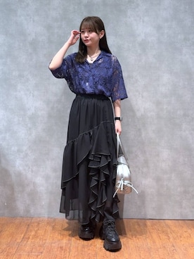 「PAGEBOY」｜Namiさん（レディース・158cm）の夏コーディネート