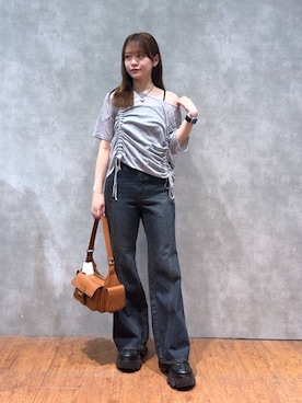 「PAGEBOY（ページボーイ）のアイテム」を使った、Namiさん（レディース・158cm）の夏コーディネート