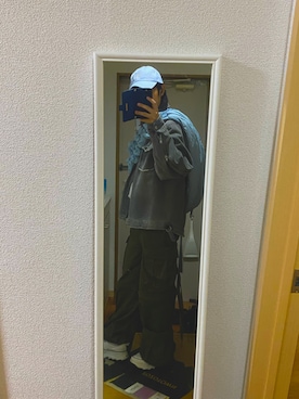「GRANCY（グランシー）のアイテム（デニムジャケット）」を使った、inokooさん（メンズ・171cm）の秋コーディネート
