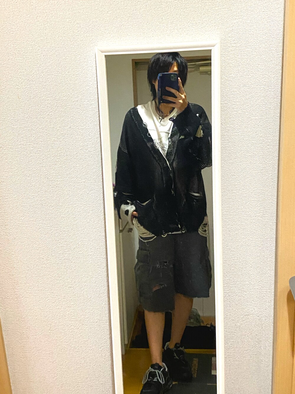 DestructionDesign BigCardigan mサイズ （inokoo｜GRANCYの 