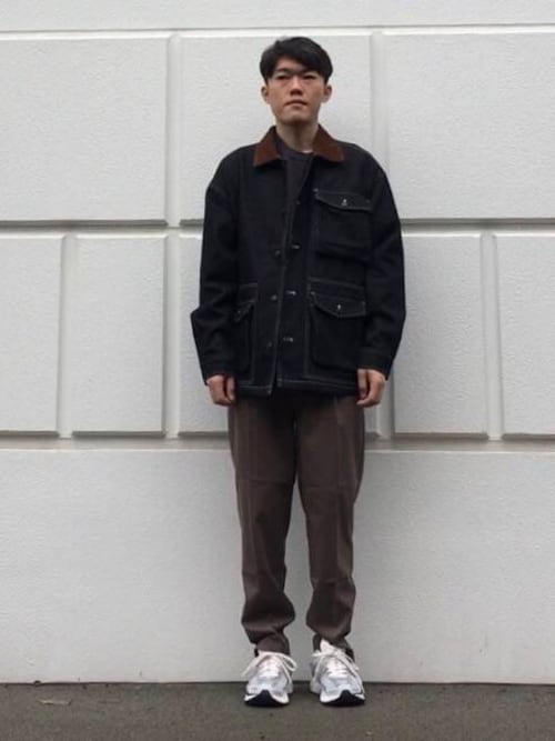 セール】デニム カバーオールジャケット（カバーオール）｜ITEMS