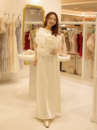 polaura（ポローラ）の「ローズペタルフリルトップス（シャツ/ブラウス