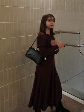 「アイテム（その他）」を使った、m a p oさん（レディース・149cm）の冬コーディネート