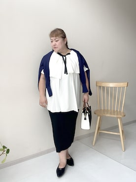 KMさん(レディース・160cm)の夏コーディネート