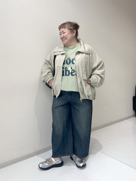 KMさん（レディース・160cm）の冬コーディネート