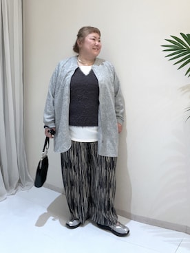 KMさん（レディース・160cm）の冬コーディネート