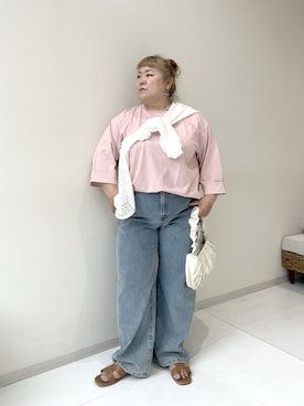 KMさん(レディース・160cm)の夏コーディネート
