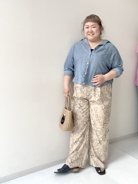 KMさん(レディース・160cm)の夏コーディネート