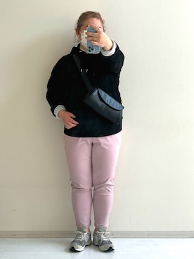 KMさん（レディース・160cm）の冬コーディネート