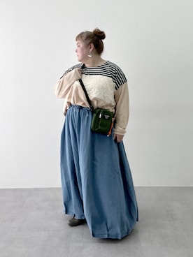 KMさん（レディース・160cm）の春コーディネート