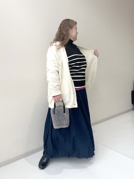 KMさん（レディース・160cm）の冬コーディネート