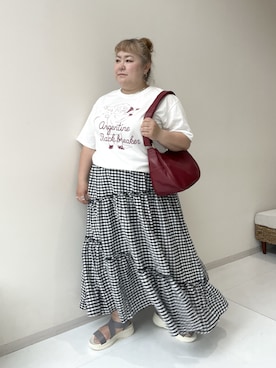 KMさん（レディース・160cm）の夏コーディネート