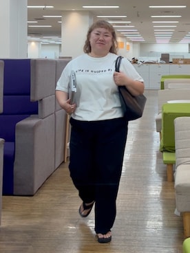 KMさん（レディース・160cm）の夏コーディネート