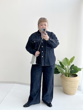 KMさん（レディース・160cm）の冬コーディネート