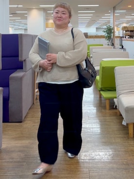 「アイテム（スーツセット）」を使った、KMさん（レディース・160cm）の春コーディネート