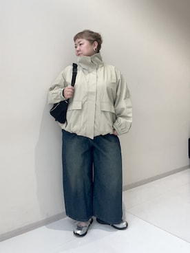 KMさん（レディース・160cm）の冬コーディネート