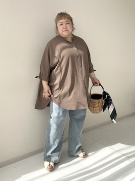 KMさん(レディース・160cm)の夏コーディネート