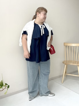 KMさん（レディース・160cm）の夏コーディネート